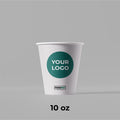 10oz Single Wall Coffee Cup – Hot (1,000pcs / Case)