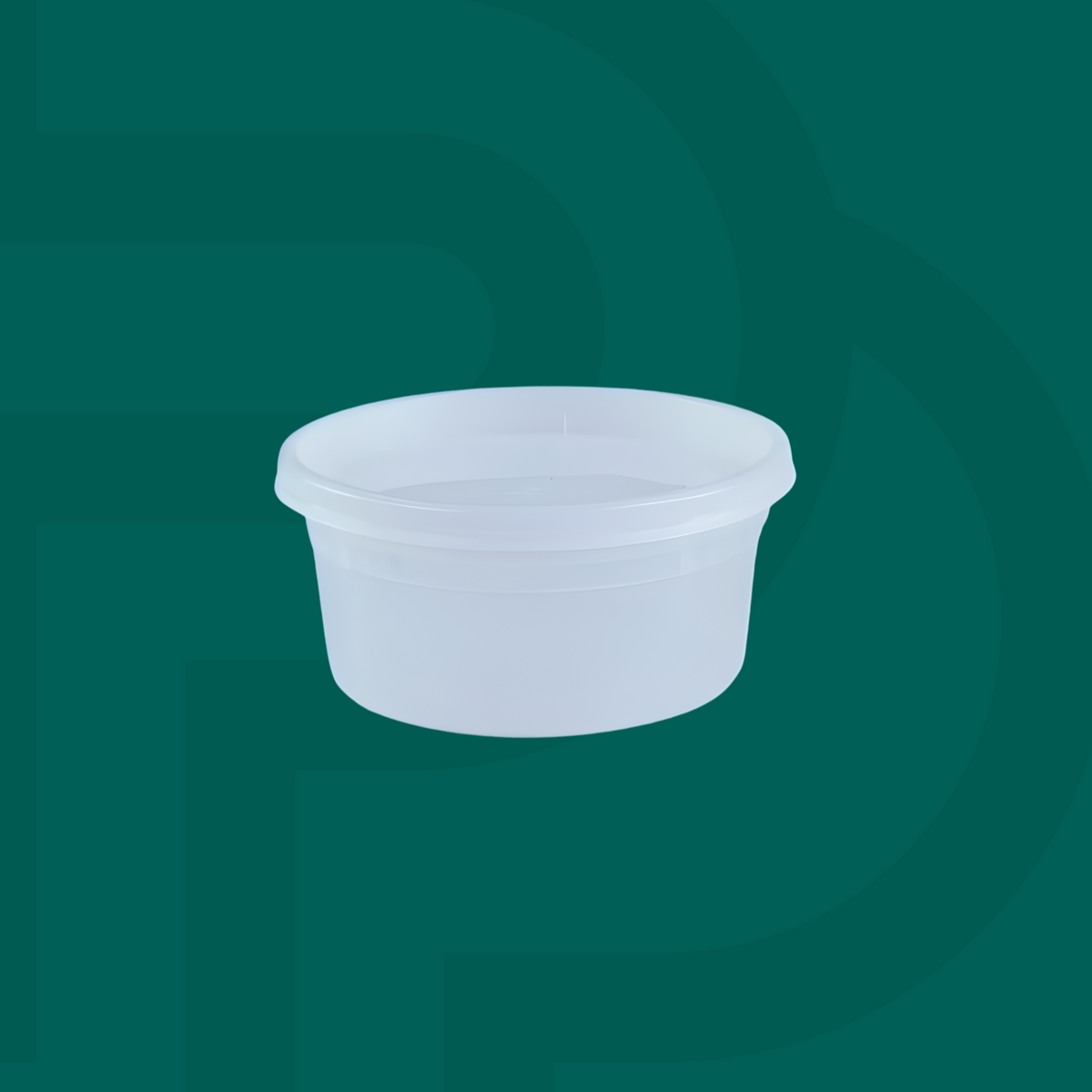 12oz Soup Container with Clear Lid (Heavy Duty) – Clear (240 Sets / Case)