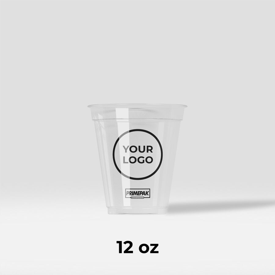 12oz PET Plastic Cold Cups – Clear (1,000pcs/Case)