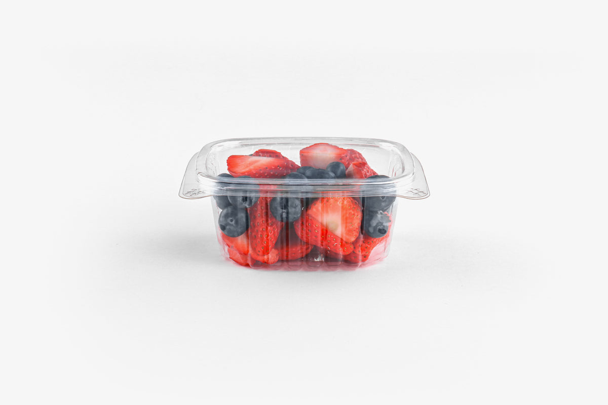 16oz Hinged Deli Container – Clear (200pcs / Case)