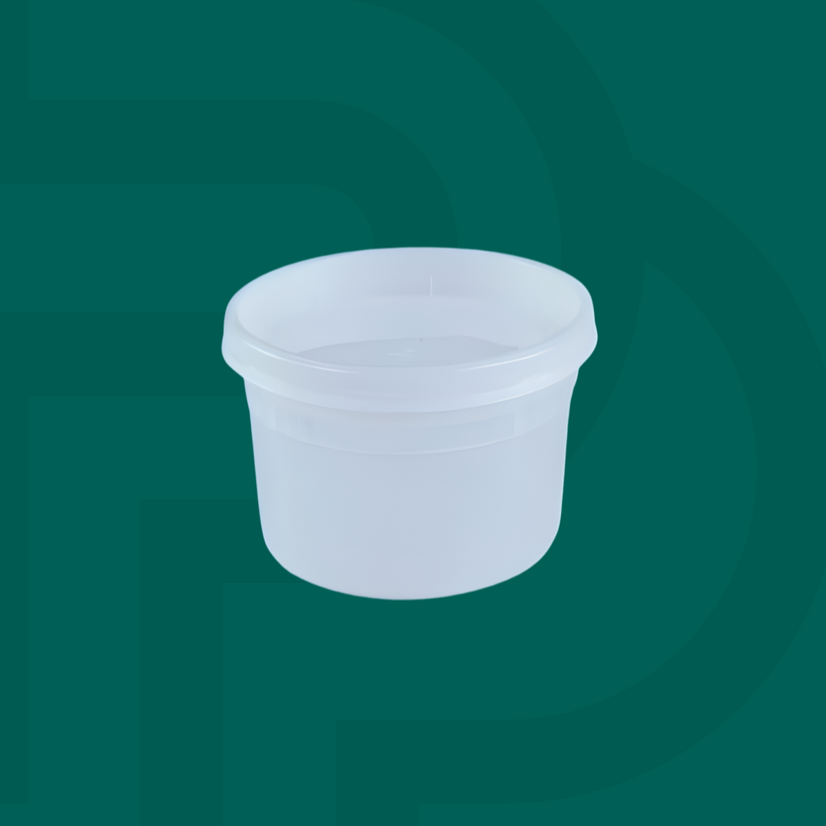 16oz Soup Container with Clear Lid (Heavy Duty) – Clear (240 Sets / Case)
