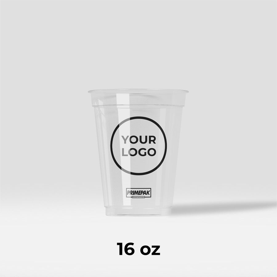 16oz PET Plastic Cold Cups – Clear (1,000pcs/Case)