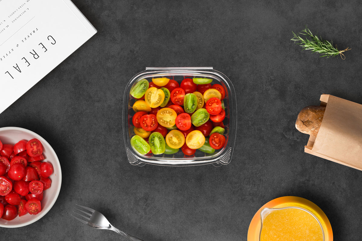 Hinged Deli Container 20oz Clear