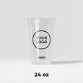 24oz PET Plastic Cold Cup – Clear (1,000pcs / Case)