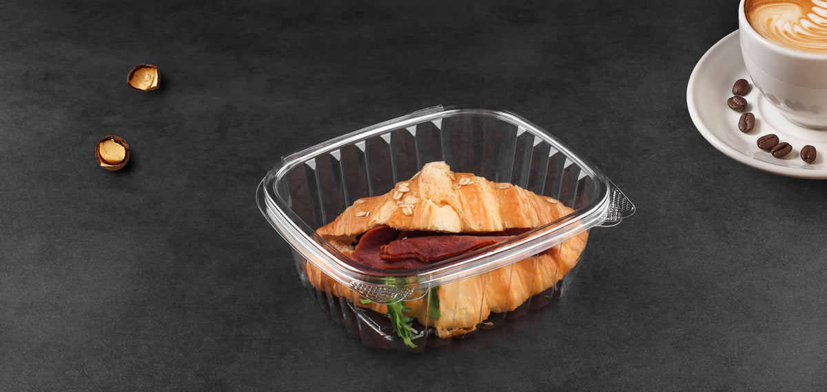 Hinged Deli Container