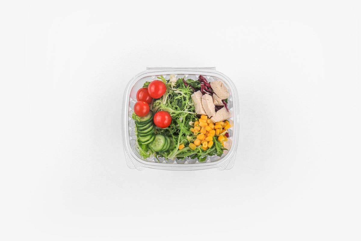32oz Hinged Deli Container – Clear (200pcs / Case)