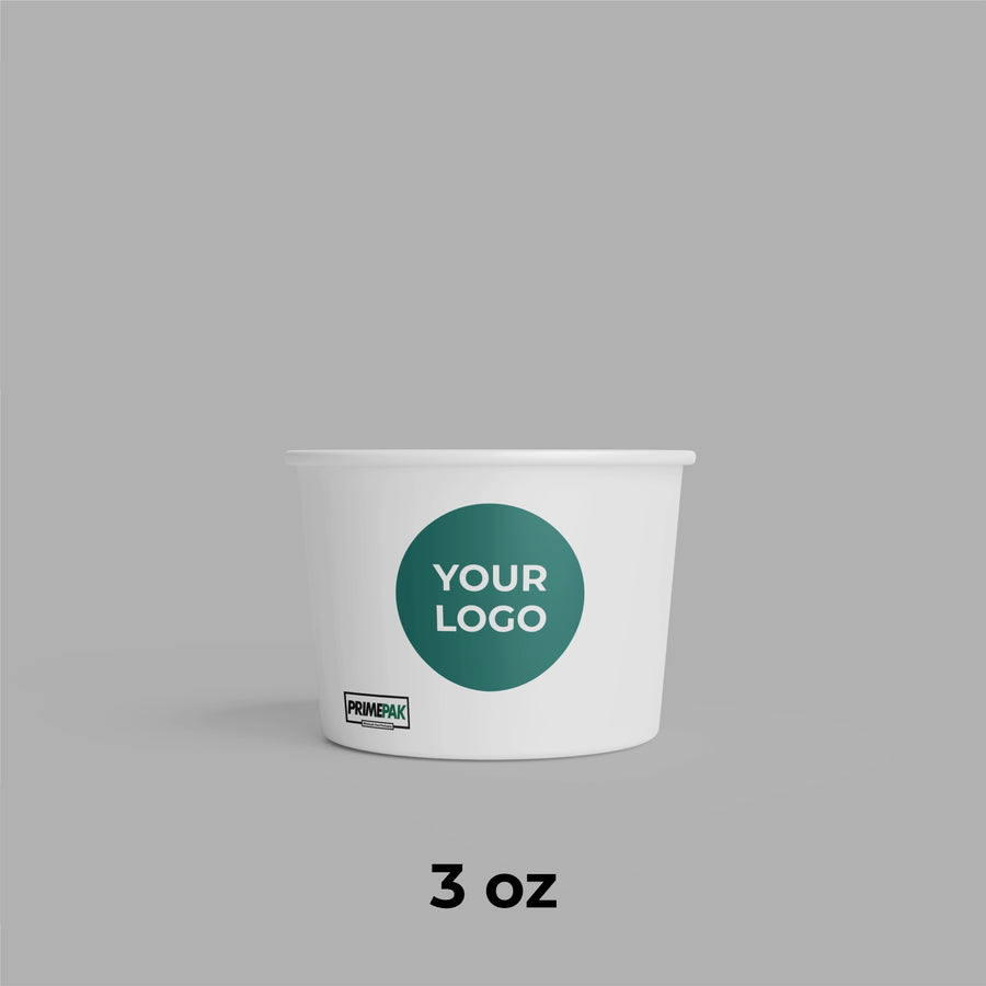 3oz Ice Cream Paper Cups – Cold (1,000pcs/Case)