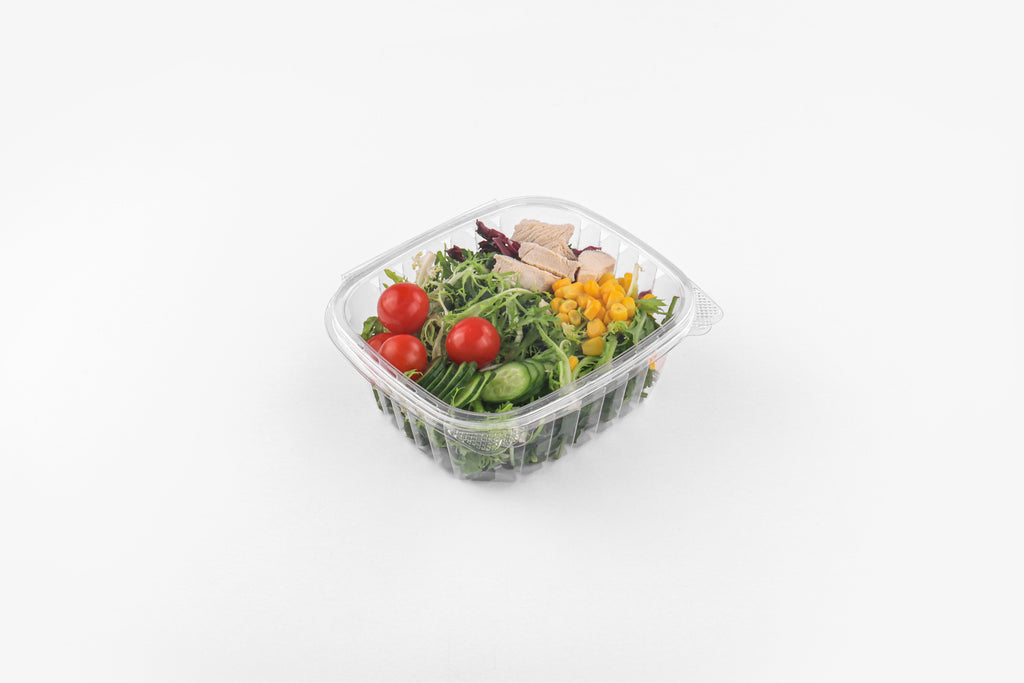 32oz Hinged Deli Container – Clear (200pcs / Case)