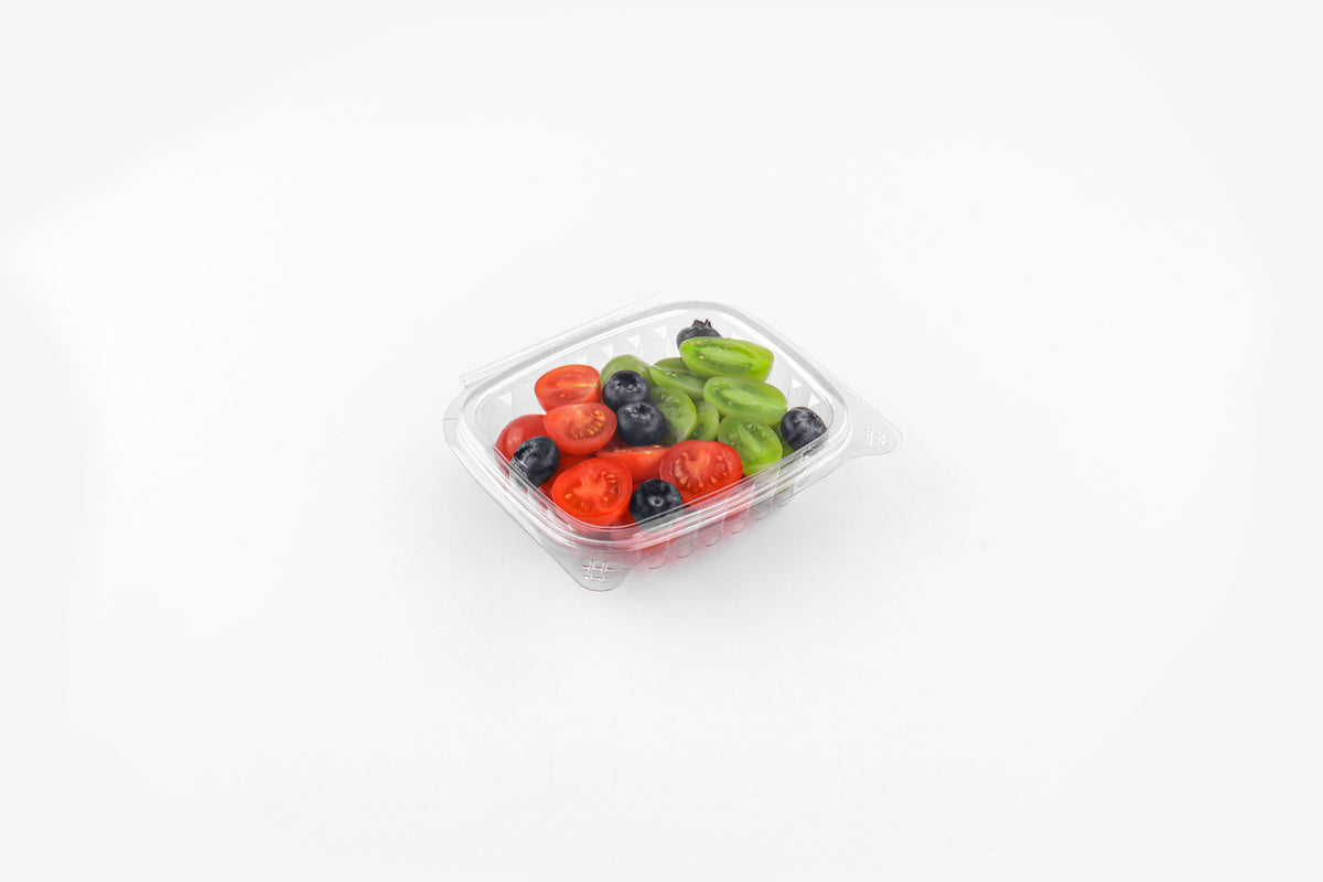 8oz Hinged Deli Container – Clear (200pcs / Case)