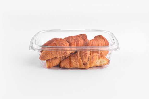 48oz HINGED DELI CONTAINER - CLEAR (200PCS/CASE)