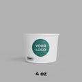 4oz Ice Cream Paper Cup – Cold (1,000pcs / Case)