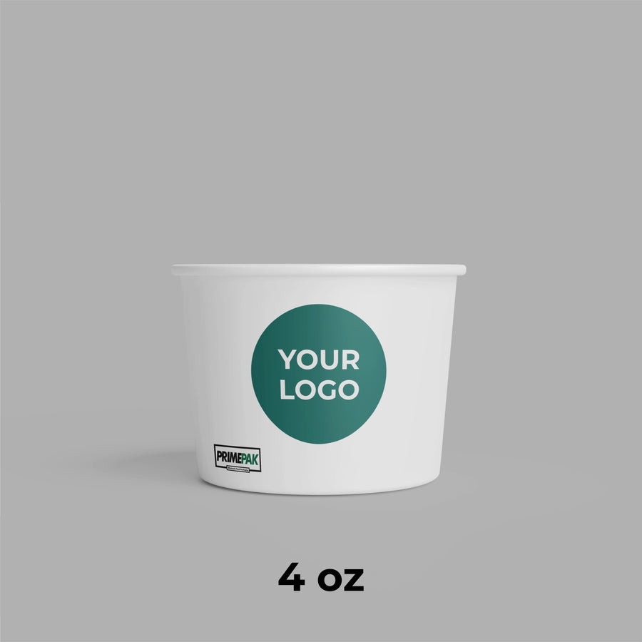 4oz Ice Cream Paper Cups – Cold (1,000pcs/Case)