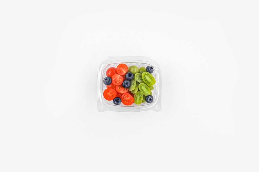 8oz Hinged Deli Container – Clear (200pcs / Case)