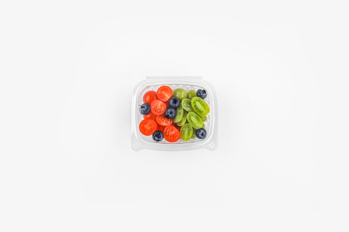 8oz Hinged Deli Container – Clear (200pcs / Case)