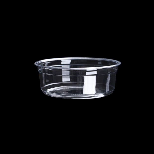 8oz Yogurt Container with Lid – Clear (500pcs / Case)
