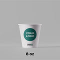8oz Single Wall Coffee Cup – Hot (1,000pcs / Case)
