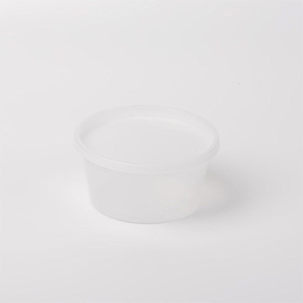 12oz Soup Container with Clear Lid (Heavy Duty) – Clear (240 Sets / Case)