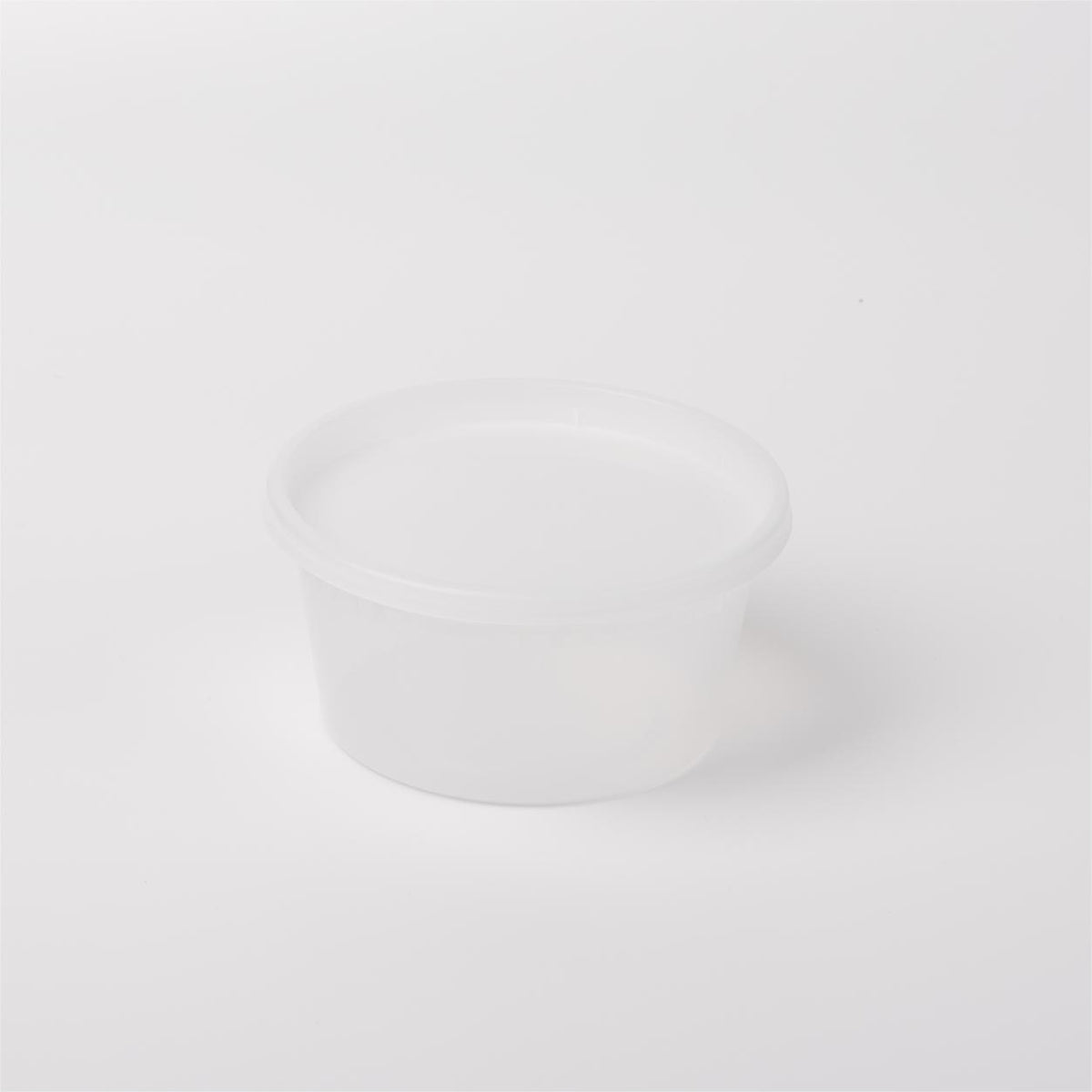 12oz Soup Container with Clear Lid (Heavy Duty) – Clear (240 Sets / Case)