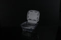 16oz Hinged Deli Container (Tamper Evident) – Clear (200pcs / Case)