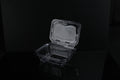 24oz Hinged Deli Container (Tamper Evident) – Clear (200pcs / Case)