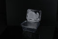 32oz Hinged Deli Container (Tamper Evident) – Clear (200pcs / Case)
