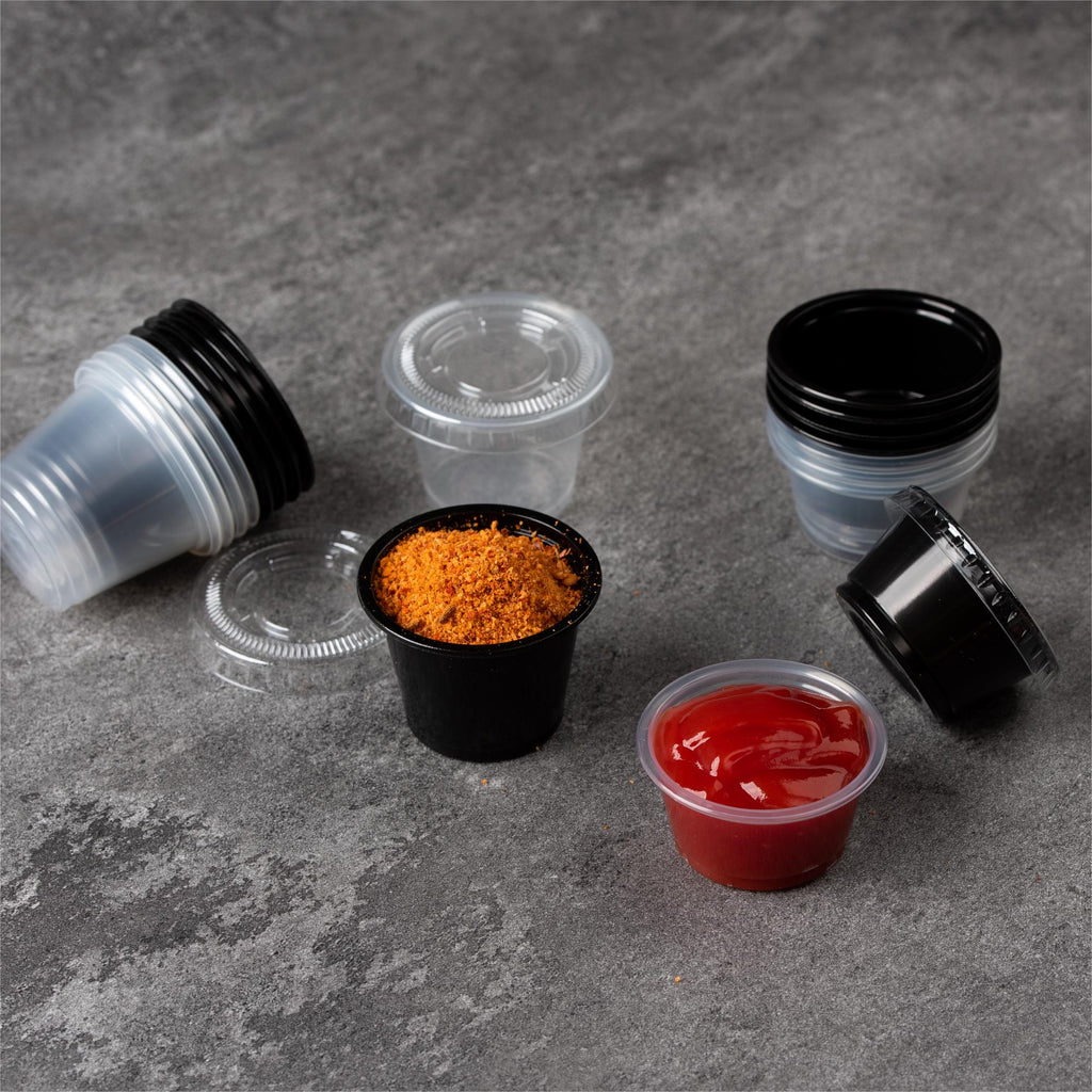 Portion Lid for (1.5oz, 2oz Cup) – Clear (2500pcs / Case)