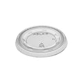 90mm Flat Clear PET Lid (1,000pcs / Case)