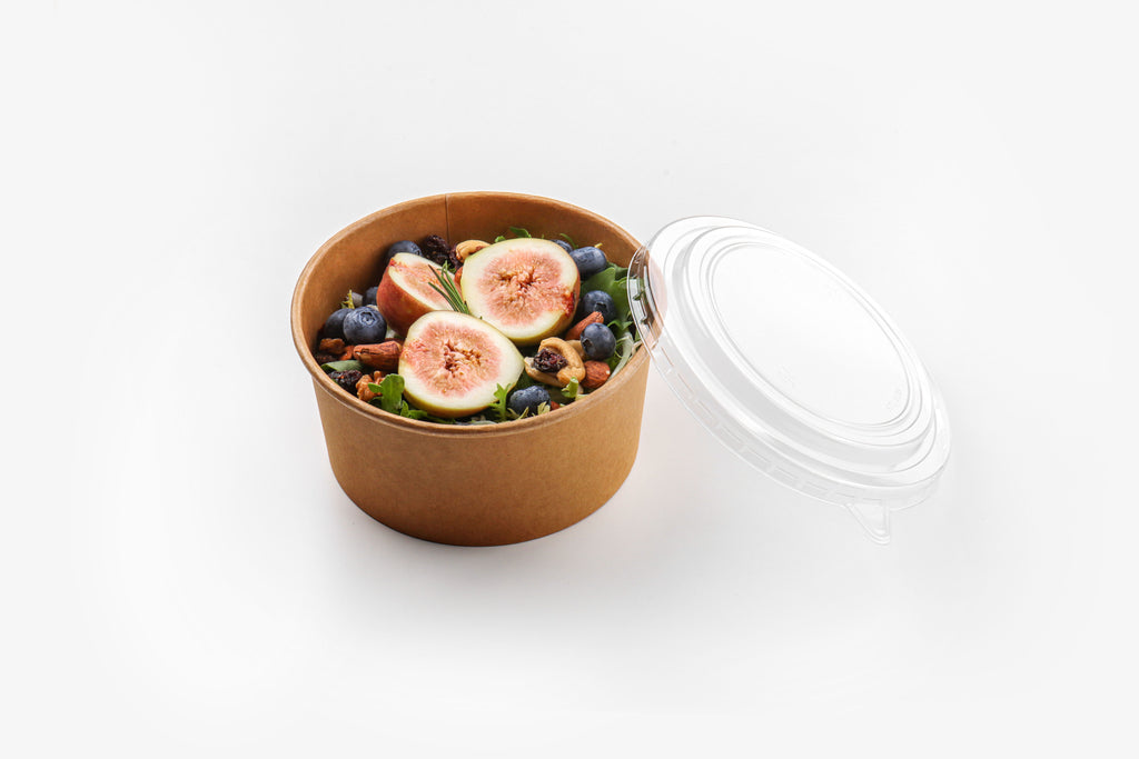 6.1" PET Vented Lid – Clear (300pcs / Case)