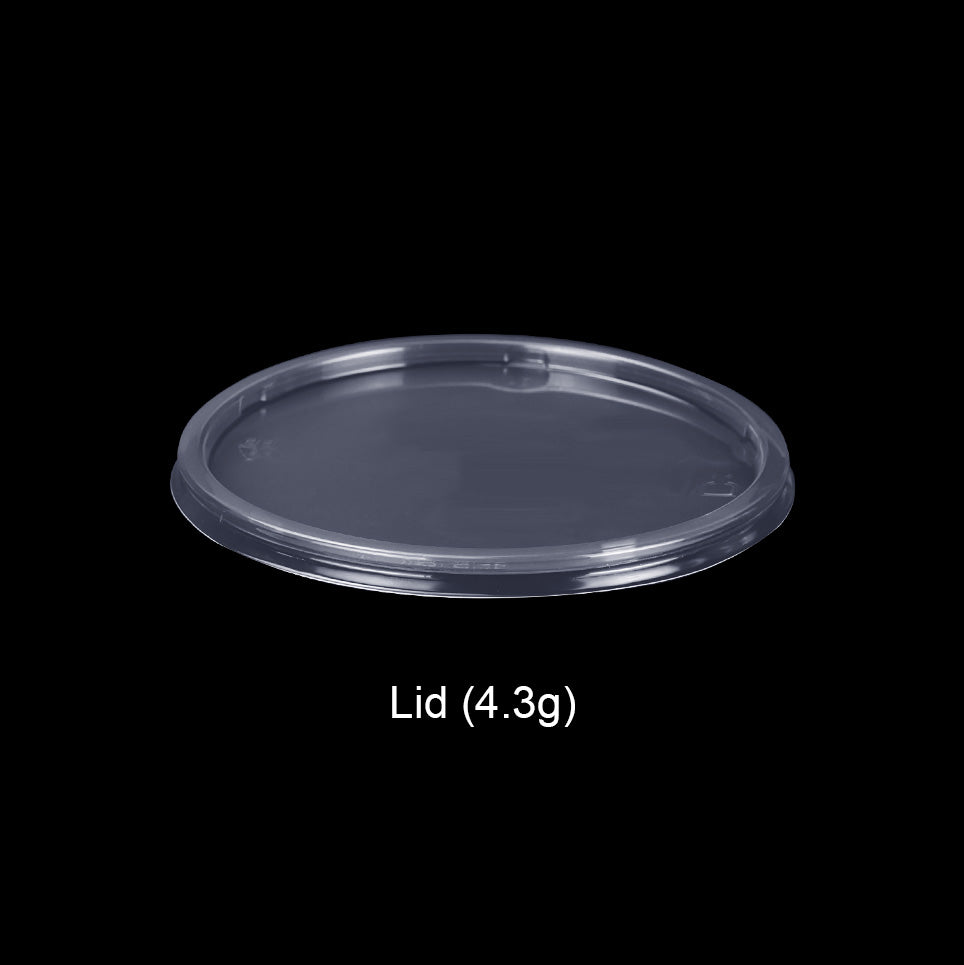 PP Deli Lid – Clear, Fits 8oz/12oz/16oz/32oz Deli Containers (500pcs / Case)