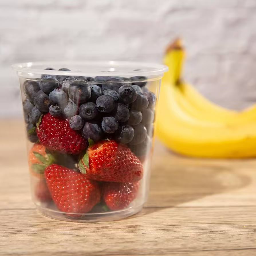 16oz Deli/Soup Container – Clear PP (500pcs / Case)